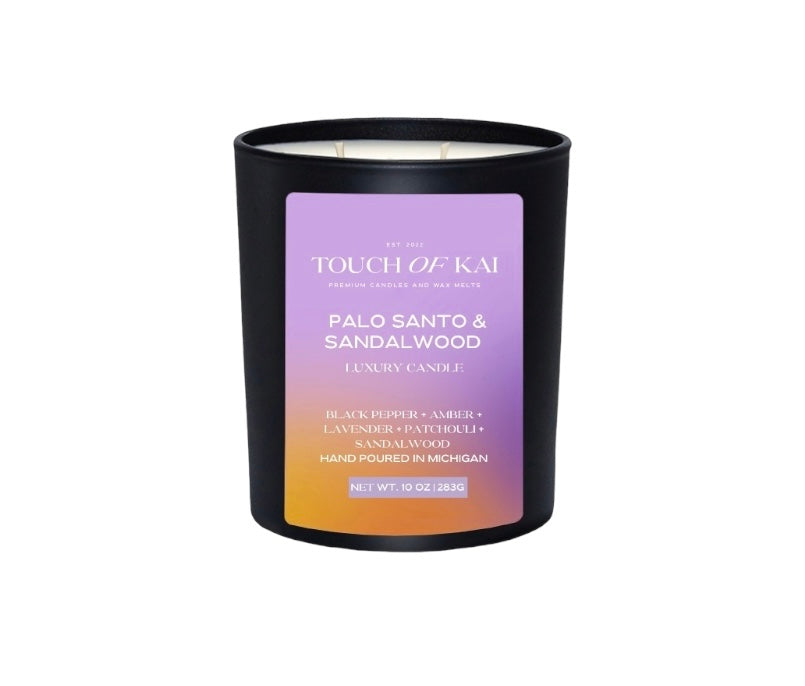 PALO SANTO & SANDALWOOD CANDLE