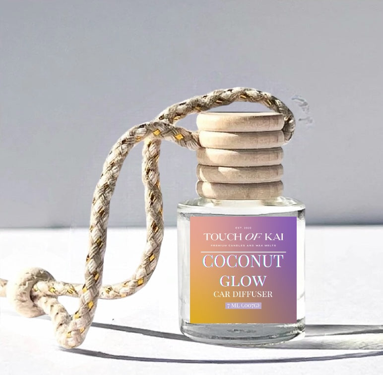 COCONUT GLOW CAR DIFFUSER