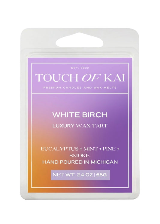 WHITE BIRCH WAX TART