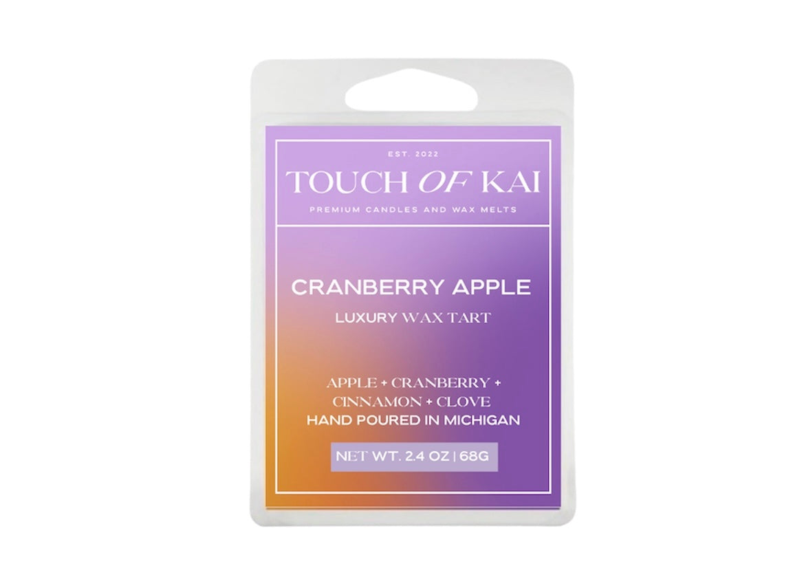 CRANBERRY APPLE WAX TART