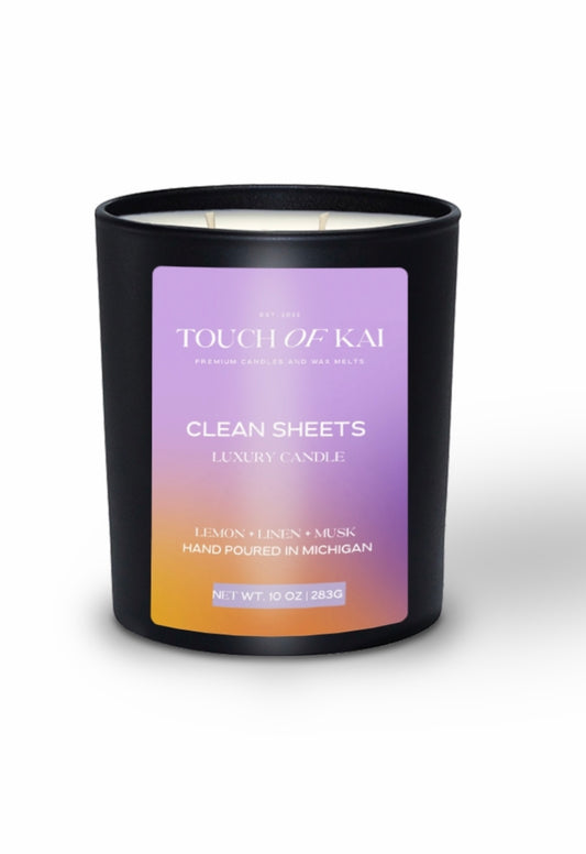 CLEAN SHEETS CANDLE